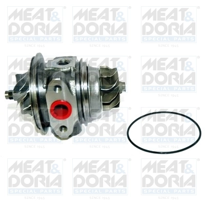 Core assembly, turbocharger